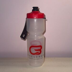 •CycleBar• Red and Clear Sports Bottle